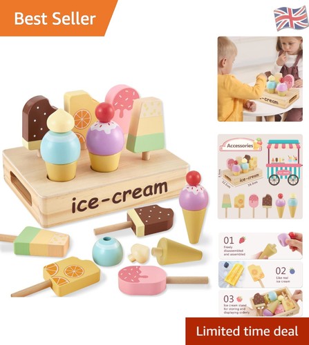Pretend play ice cream parlor - ice,