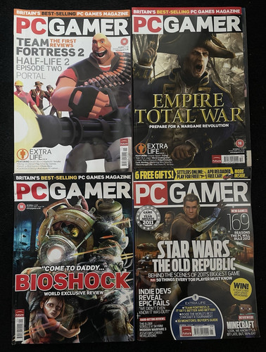Gamer magazine lot - pc, of