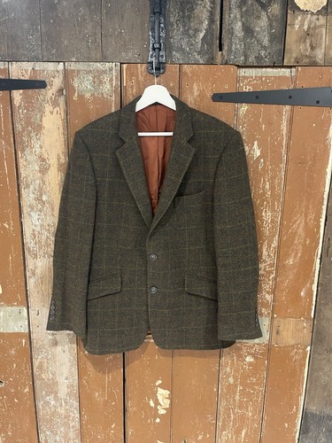 Magee lambswool green tweed - green,