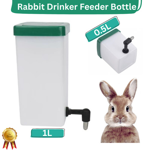 Rabbit drinker feeder - drinker,