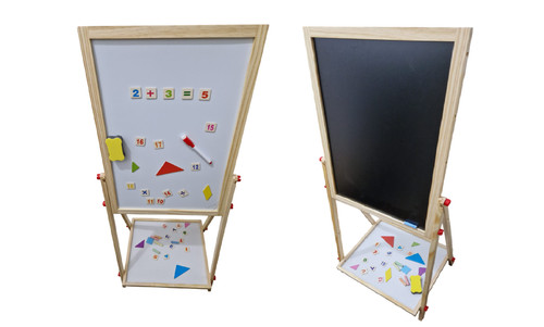 Wooden art easel board - in,