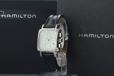 [Nearly New] Hamilton Lloyd H194120 Chronograph White Dial...