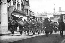 Yqq-96 WWI, Army Marching Band, Newhaven, Sussex. Photo