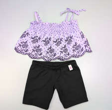 Build A Bear Purple Polka Dot