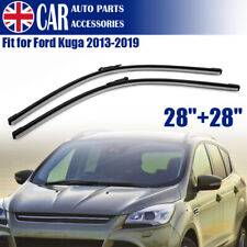 For Ford Kuga Front Window Windscreen Flat Wiper Blades 2013-2019 28"+28" 2PCS