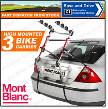Mont Blanc Snowdon Rear High Mounted Cycle Carrier Rack For 3 Bikes CM06