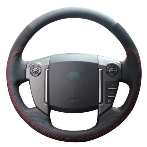 Leather steering wheel - leather,