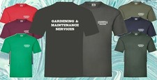Workwear Gardening & Maintenance Services Work T shirt Business  Uniform Top