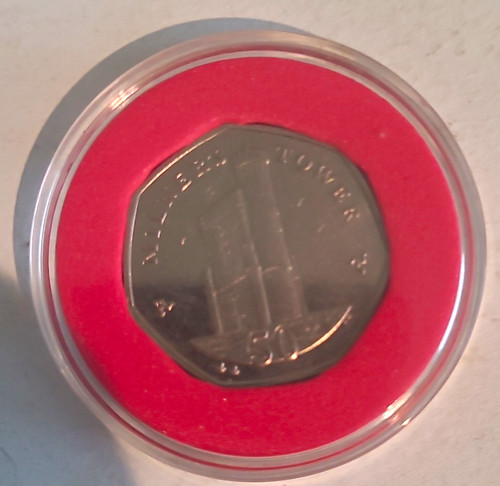2008 50p coin milner - 50p,