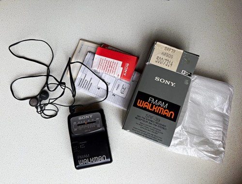 Vintage sony walkman srf - vintage,