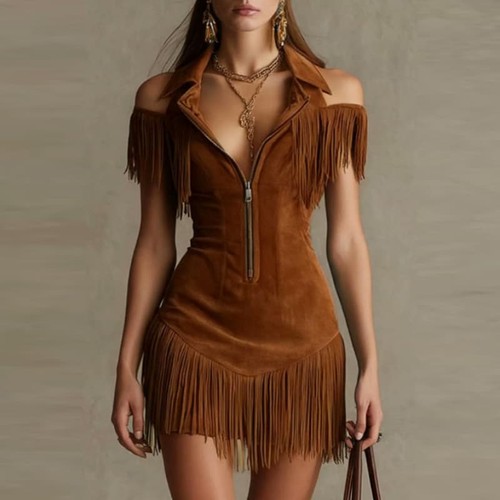 New women western fringe - new, women's