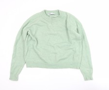 Zara Womens Green Alpaca Wool