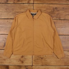 Vintage Campus Windbreaker Jacket L 70s Brown