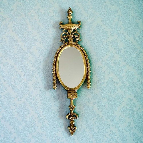 Vtg ornate brass hollywood - vtg,