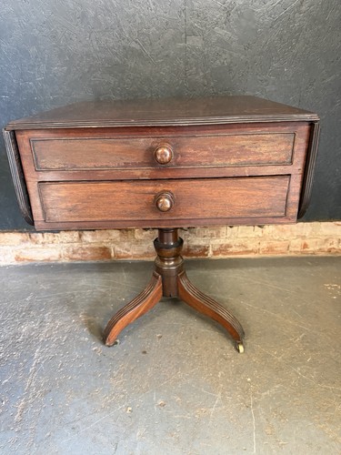 Antique writing desk drop - antique,