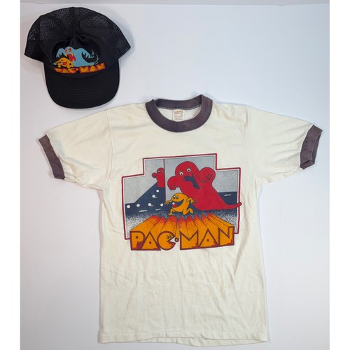 Vintage 80s pac man - pac-man, ringer
