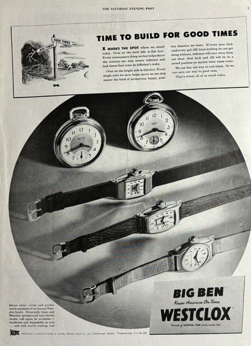 1945 westclox big - big, ben