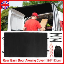 Van Rear Barn Door Awning Cover Waterproof Sunshade Cover For VAUXHALL VIVARO UK