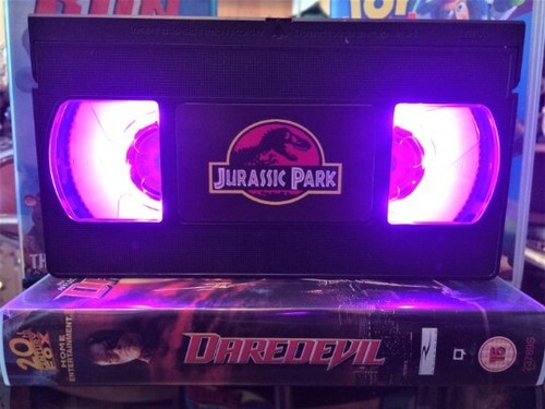 Jurassic park vhs - jurassic, light