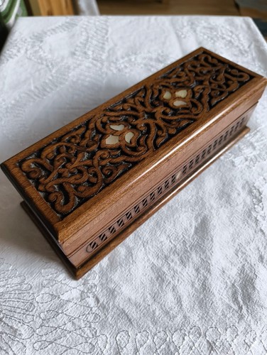 Walnut wood hand carved - walnut,