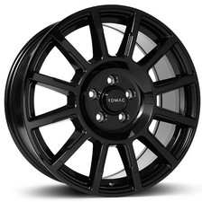 Alloy Wheels 16" Romac Stealth Black Gloss For Vauxhall Combo [E] 18-22