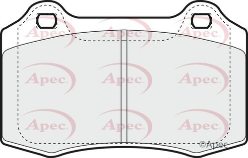 Apec rear brake - apec, pad