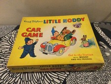 Rare 1950s  Enid Blyton Little Noddy Car Game (complete).