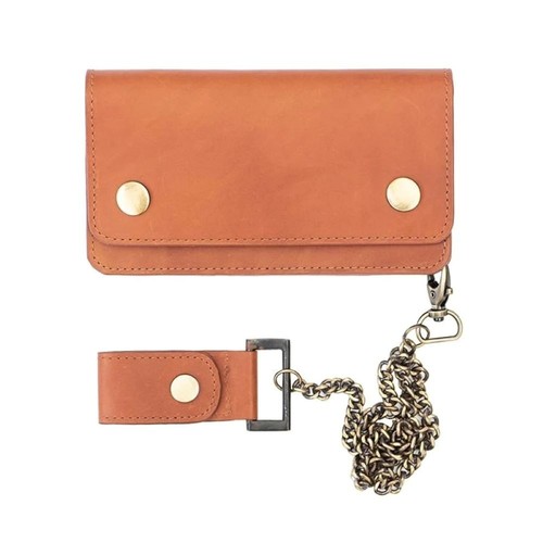 Men leather biker chain - men's,
