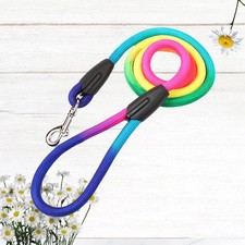  1.2M Colorful Dog Chains Hauling Leash Durable Cat Pulling Rope Pet Outdoor