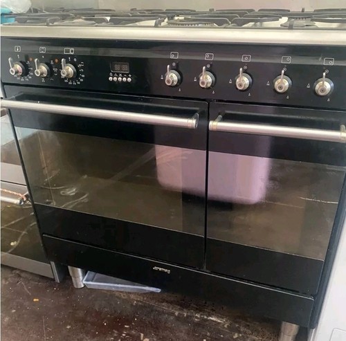 Smeg dual fuel cooker - smeg, 90cm