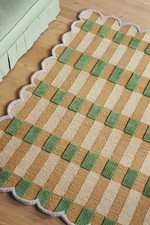 Vintage wool plaid green - vintage,