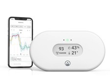 Airthings View Radon 2989 Radon Monitor (Radon, Humidity, Temperature) with WiFi
