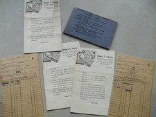 6 X OLD APPROVAL BOOKS WITH