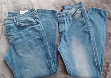 Men's Teens BoohooMAN Primark Blue Jeans Size 32/30
