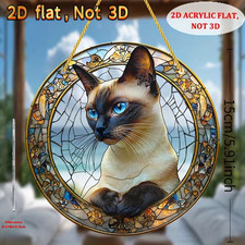 Burmese Cat Themed Suncatcher