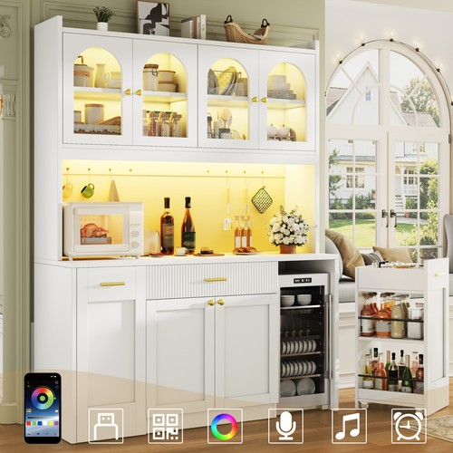 Tall kitchen cabinet 187cm - 187cm, rgb