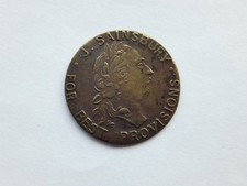 GAMING / ADVERTISING TOKEN. George III Spade Guinea style 1798. J. Sainsbury.