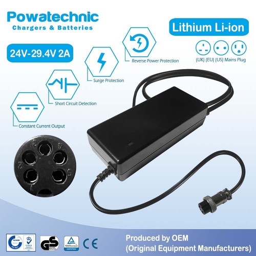 Paj pin charger for - 29.4v,