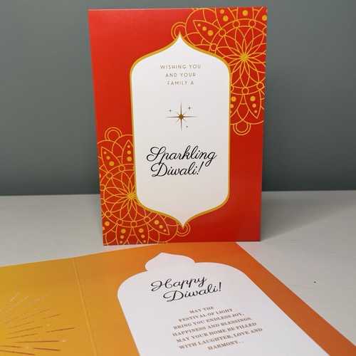 Diwali greeting card - greeting,