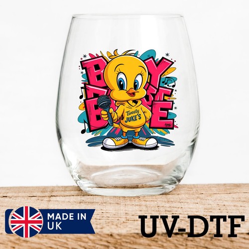 Tweety bird 8pcs dtf - bird,