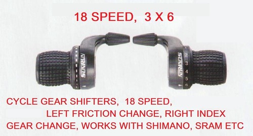 Bike cycle grip - gear, shifters