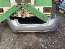 HONDA ACCORD MK8 2012 REAR BUMPER SILVER DAMAGED (NEEDS REPAIR)