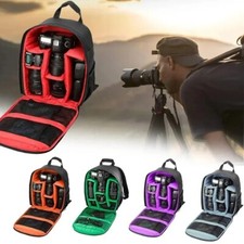 Travel Camera Bag Backpack Case for DSLR Sony Canon Eos Rucksack Waterproof UK