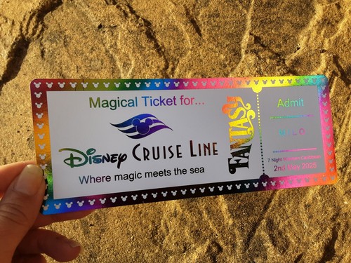 Disney cruise line gift - line, ticket