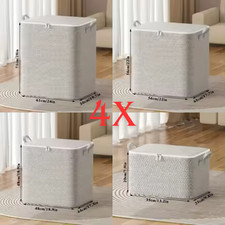 4X Clothes Storage Bags With