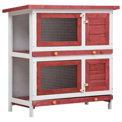 Outdoor rabbit hutch - rabbit, 4