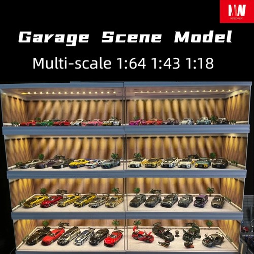 Diorama 43 parking - 1/64, lot