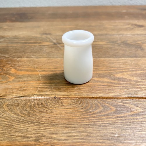 Vintage milk glass small - milk,