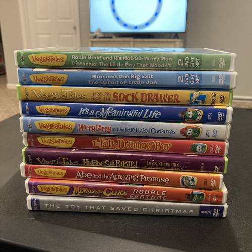 Veggie tales dvds - veggie,