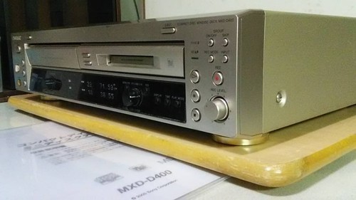 Sony mxd d400 deck - md, mini